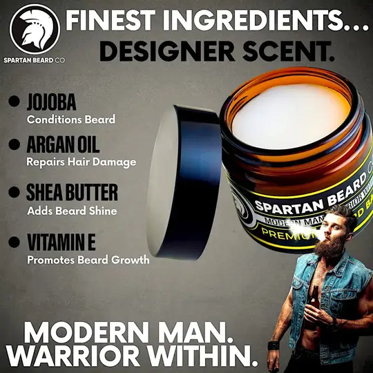 𝗦𝗣𝗔𝗥𝗧𝗔𝗡 𝗕𝗘𝗔𝗥𝗙™ Balm (80% OFF - First Order)