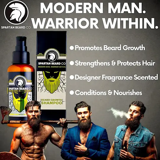 𝗦𝗣𝗔𝗥𝗧𝗔𝗡 𝗕𝗘𝗔𝗥𝗗™ Shampoo (80% DISKWENTO - Unang Order)