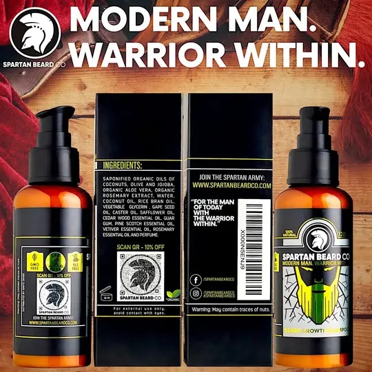 𝗦𝗣𝗔𝗥𝗧𝗔𝗡 𝗕𝗘𝗔𝗥𝗗™ Shampoo (80% DISKWENTO - Unang Order)